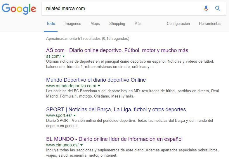 Comando Related Google